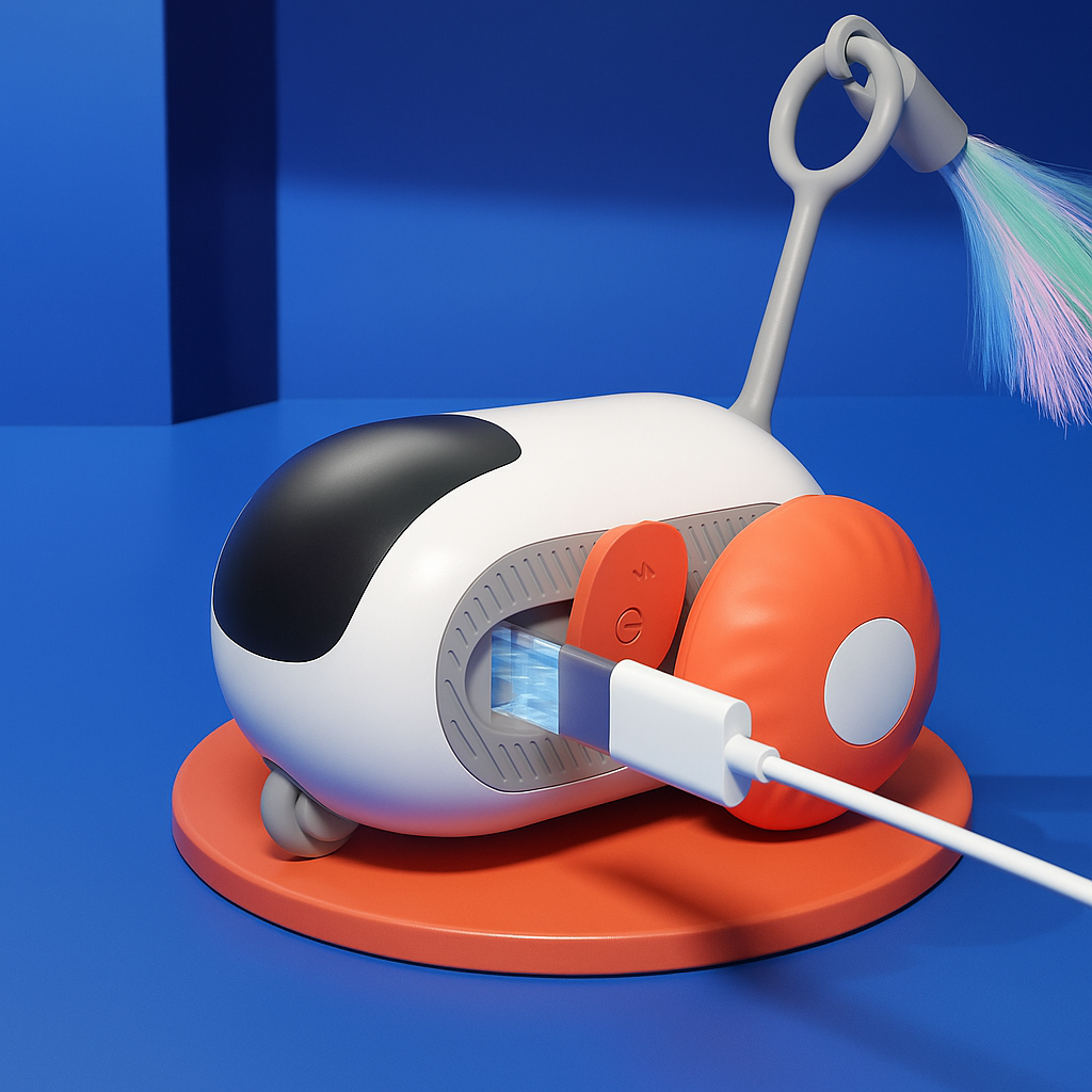 AktaşPet - Uzaktan Kumandalı Akıllı Kedi Oyuncağı