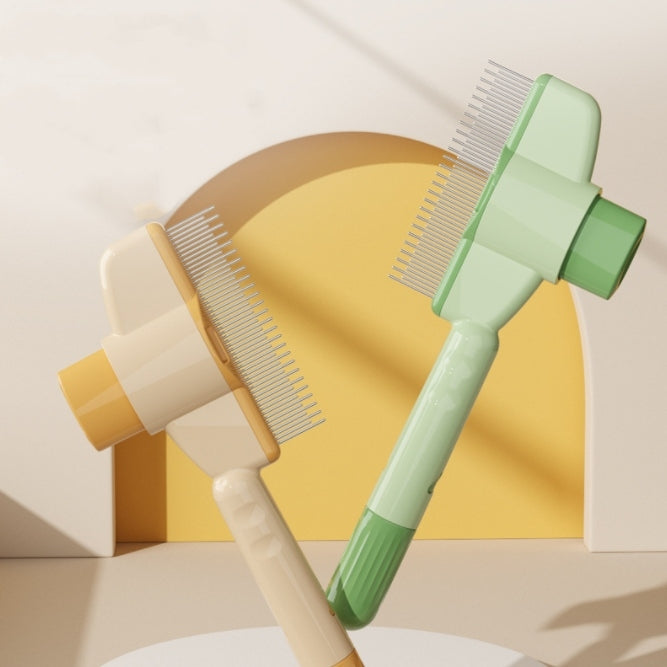 AktaşPet - Tek Tıklama Kedi & Köpek Tüy Toplama Tarağı