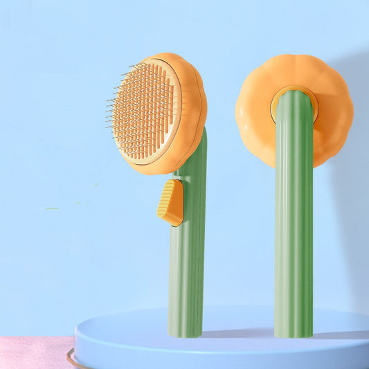 AktaşPet - Bal Kabağı Kedi & Köpek Tüy Toplama Tarağı